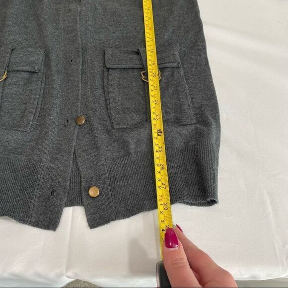 KERISMA Gray Cardigan Sweater - Picture 9 of 11